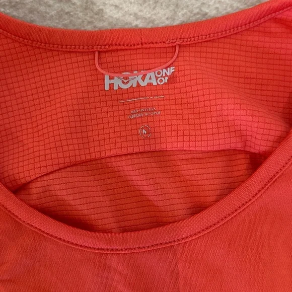 Orange HOKA running tank - Picture 2 of 3
